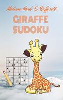 Medium, Hard & Difficult GIRAFFE SUDOKU
