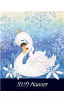 2020 Planner: and Calendar - Swan Queen - Mother and Child - Business, Professional and Personal Diary - Keep All Appointments In One Place - Plenty Of Space For 