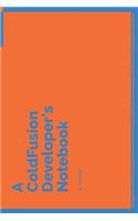 A ColdFusion Developer's Notebook: 150 Dotted Grid Pages customized for ColdFusion Programmers and Developers with individually Numbered Pages. Notebook with Vibrant Colour Softcover (54 A Dev NB Blue and Orange)