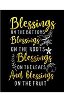 Blessings On The Bottoms Blessings On The Roots Blessings On The Leafs And Blessings On The Fruit
