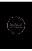 Blank Storyboard Noteobook: Black Director's Notebook - Elegant Storyboard Journal - 6x9 inches, 100 pages
