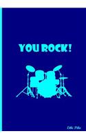 You Rock!: Collectible Notebook (Blue)