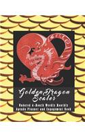 Golden Dragon Scales Undated 6-Month Weekly Monthly Agenda Planner and Engagement Book