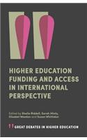 Higher Education Funding and Access in International Perspective