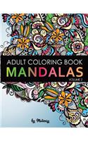 Mandalas - Adult Coloring Book (Volume 2)