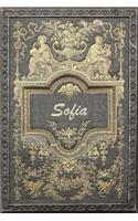 Sofia: Classic Style Blank Cookbook Recipes & Notes Featuring 120 Pages 6x9