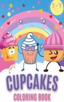 Cupcakes Coloring Book