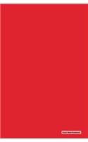 Classic Mole Notebook - Red (Lined Journal)