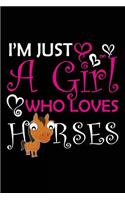 I'm Just A Girl Who Loves Horses