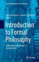 Introduction to Formal Philosophy