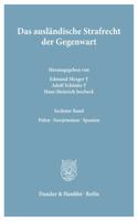 Das Auslandische Strafrecht Der Gegenwart