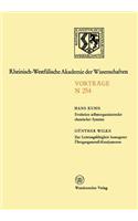 Evolution Selbstorganisierender Chemischer Systeme. Zur Leistungsfähigkeit Homogener Übergangsmetall-Katalysatoren