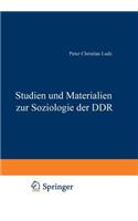 Studien Und Materialien Zur Soziologie Der DDR