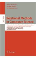Relational Methods in Computer Science: (English)