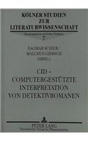 CID - Computergestuetzte Interpretation von Detektivromanen