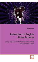 Instruction of English Stress Patterns