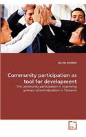 Community participation as tool for development