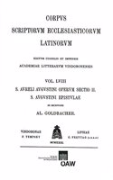 Augustinus Epistulae: Praefatio Et Indices(58 Corpus Scriptorum Ecclesiasticorum Latinorum)
