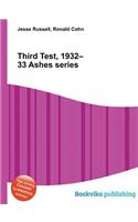 Third Test, 1932-33 Ashes Series