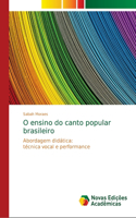 O ensino do canto popular brasileiro