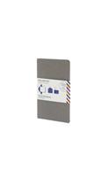 Moleskine Postal Notebook - Large Pebble Gray: (Moleskine Messages)