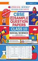 Oswaal Cbse Sample Question Papers Class 10 Social Science Book