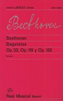 Beethoven: Bagatelles - Edited from the autographs and original editions - piano - Wiener Urtext - easy to advanced - (UT 50054)