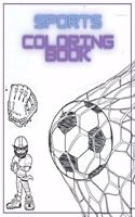 Sports Coloring Book