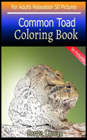 Common Toad Coloring Book For Adults Relaxation 50 pictures