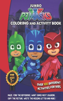 PJ Masks Jumbo Coloring And Activity Book