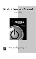 Student Solutions Manual for Prealgebra with P.O.W.E.R. Learning