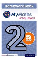 My Maths for KS3 Homework Book 2B Single