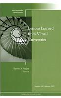 Lessons Learned from Virtual Universities