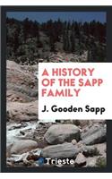 A History of the Sapp Family