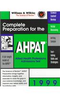 Complete Preparation for the AHPAT: Allied Health Professions Admission Test