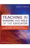 Teaching in Nursing and Role of the Educator