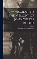 A Monument to the Memory of John Wilkes Booth