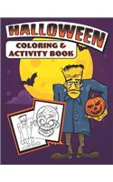 Halloween Coloring & Activity Book