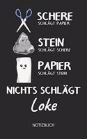 Nichts schlägt - Loke - Notizbuch