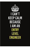 I Can&#65533;t Keep Calm Because I Am An Entry Level Engineer