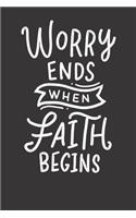 Notebook: Faith God Bible Christians Vers Saying Quote Love Community Dot Grid 6x9 120 Pages Journal