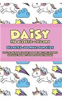 Daisy the Diabetic Unicorn - Diabetes Journal for Kids - Easy to Use Daily Blood Sugar Logbook for Type 1 Diabetes (Glycemic Record / Blood Glucose Tracker)