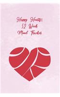 Happy Hearts: 52 Week Mood Tracker: One Year Undated Mood Journal