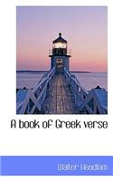 A Book of Greek Verse