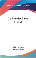 Le Premier Livre (1915)