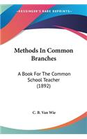 Methods In Common Branches