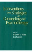 Intervention & Strategies in Counseling and Psychotherapy