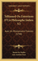 Telliamed Ou Entretiens D'Un Philosophe Indien V2