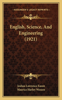 English, Science, And Engineering (1921)