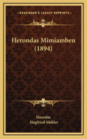 Herondas Mimiamben (1894)